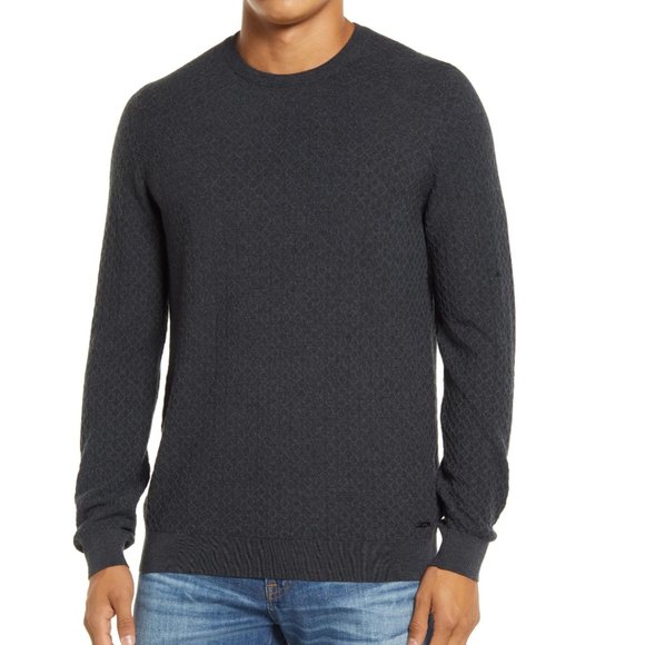 BRAX - Rick Wool-Silk Crewneck Sweater - Picture 1 of 7